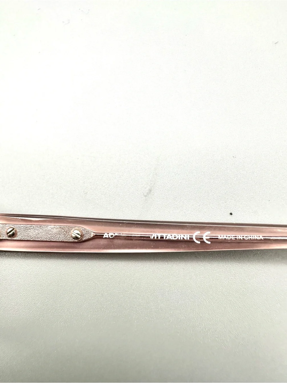 Adrienne Vittadini AV7021 Womens Eyeglasses Pink Rectangular Frames 51-15-140